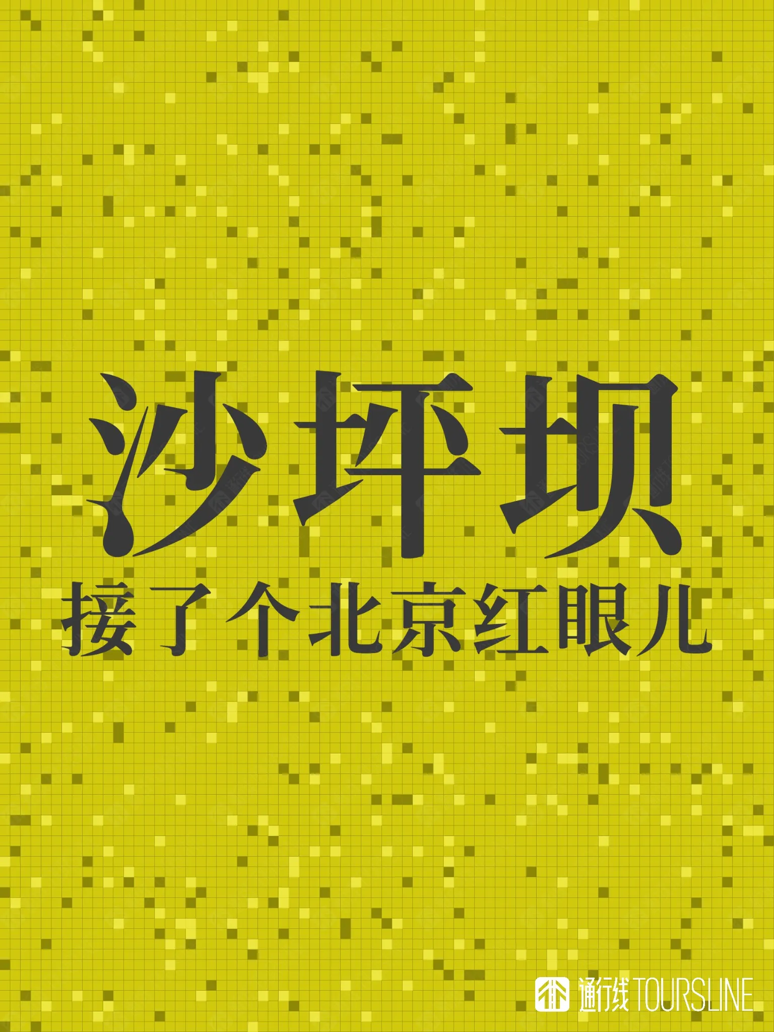 沙坪坝：我怎么就接了个北京来的红眼儿
