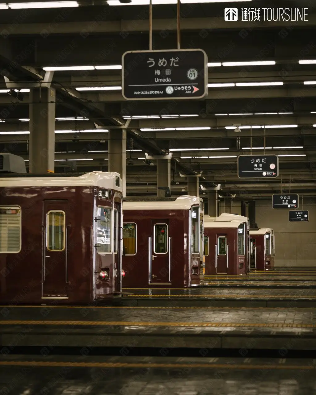 停车位置后退14米给重建站房腾位置，阪急梅田站翻新工程出炉