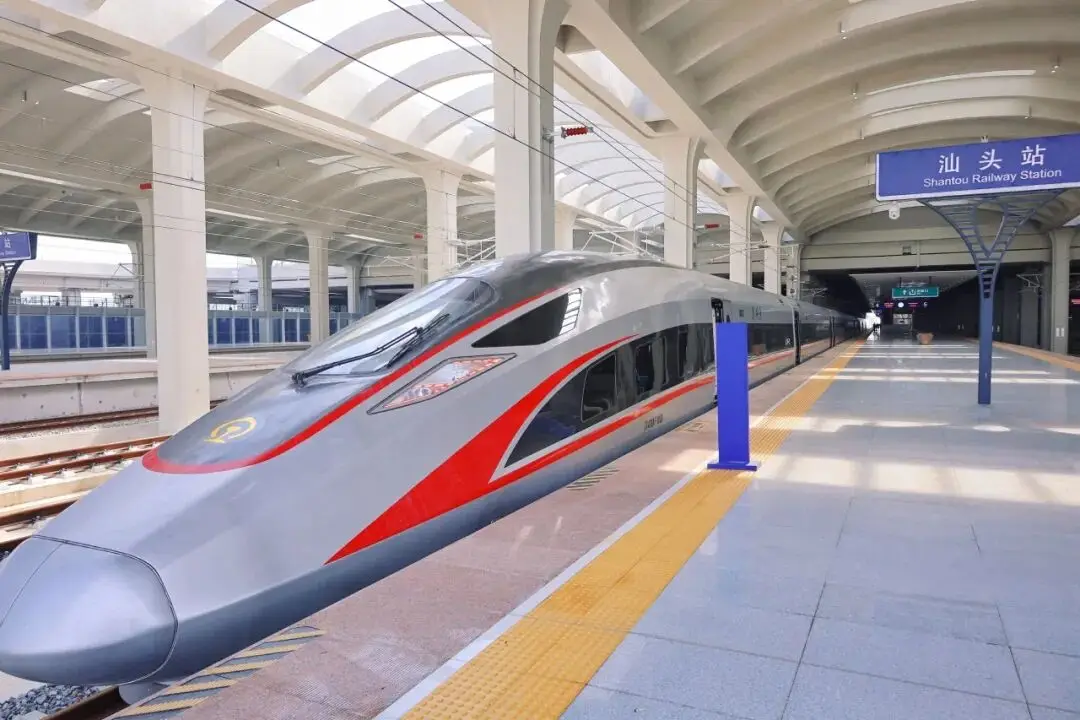 汕汕高铁全线开通进入倒计时