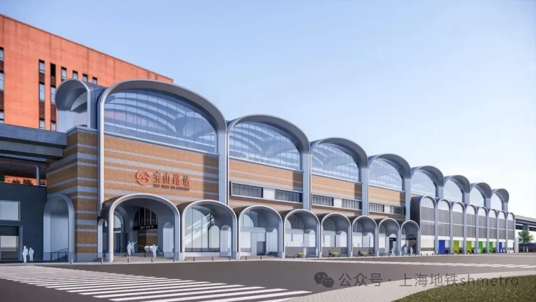 春节期间上海地铁3/4号线宝山路站升级改造