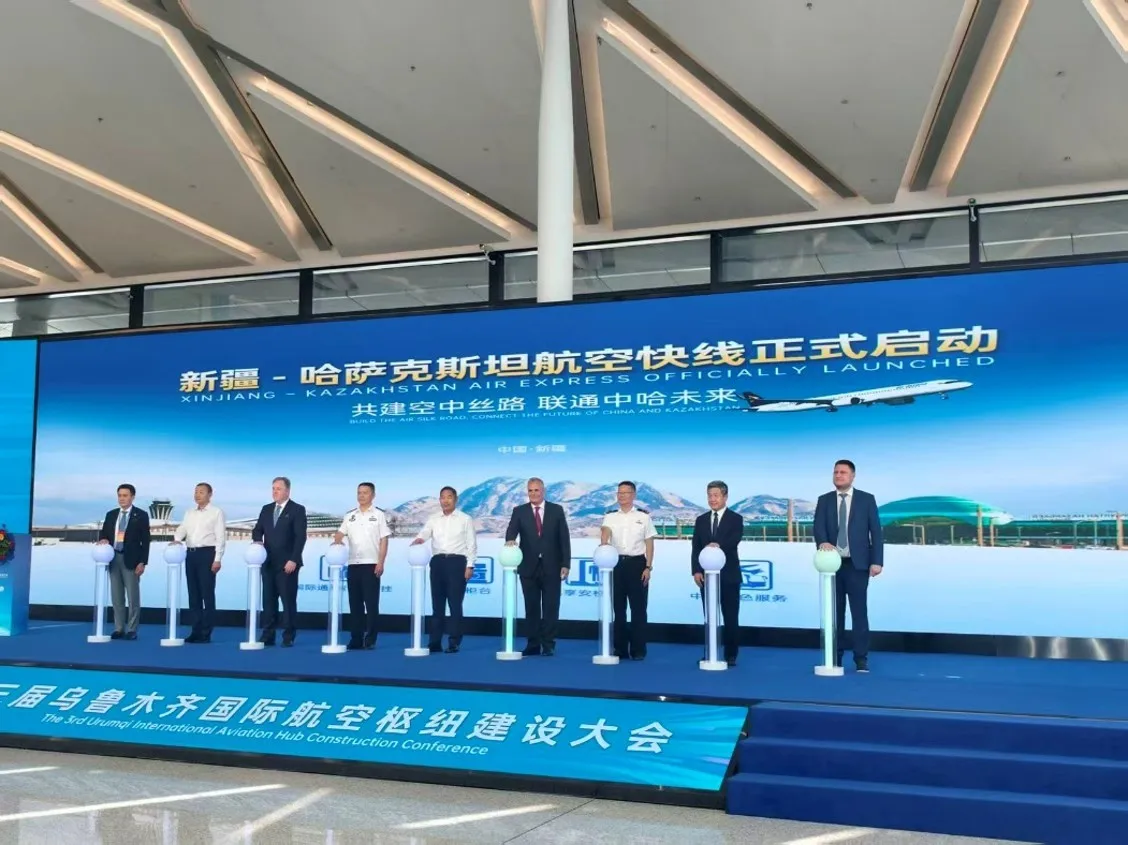 飞狮航空新开阿克套=乌鲁木齐航线